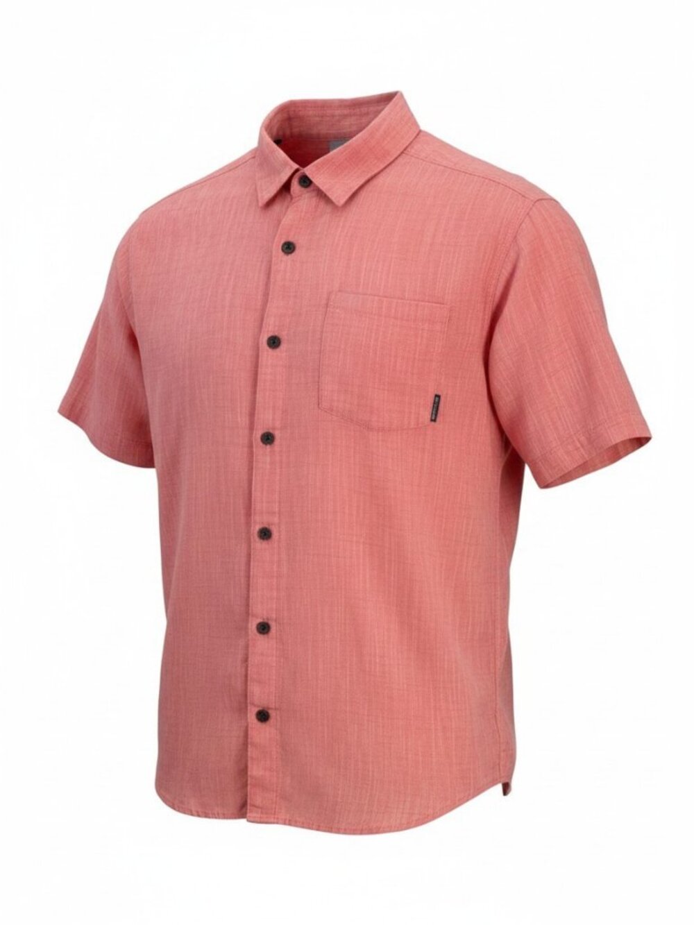 COLUMBIA Coral Short Sleeve Button Up Shirt Casual Summer Lightweight cotton l